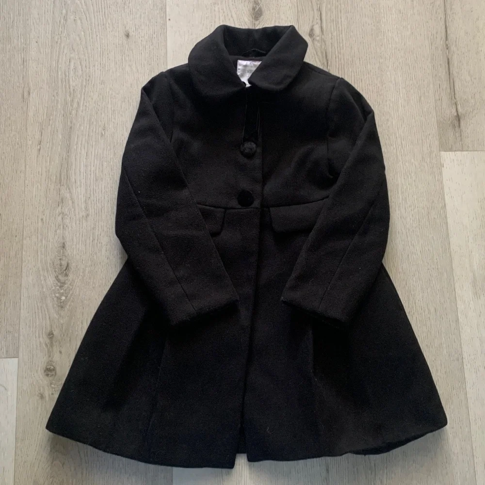 EdgeHill Collection Black Toddler‎ Girls Coat